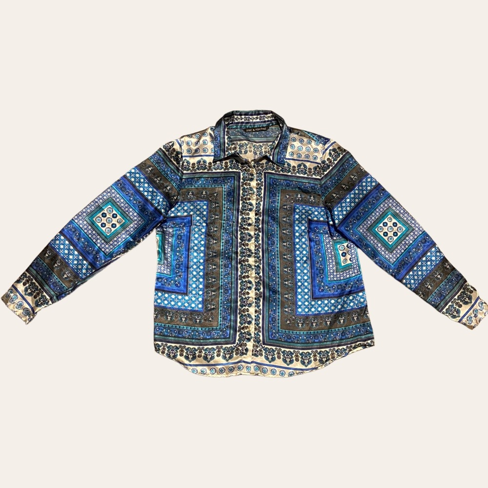 Zac & Rachel Button Down Blouse